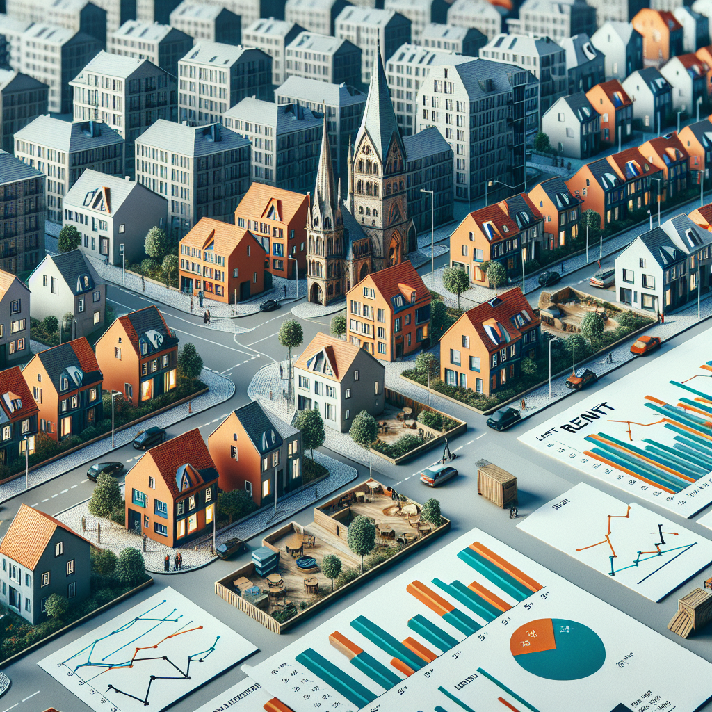 Mietspiegelentwicklung in Hannover Badenstedt.